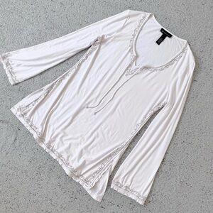 INC Beach Tunic Dress Cover Up Size L